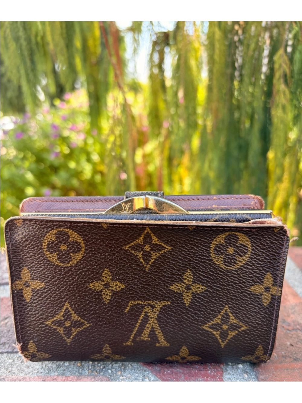 Louis Vuitton Monogram Canvas Wallet in Brown and Gold - Picture 2 of 12